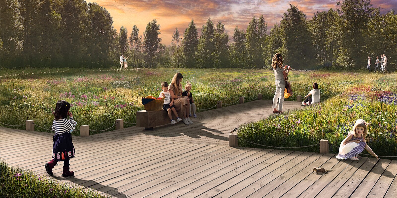 Зону для спорта и отдыха создадут в Соловьином проезде на юго-западе столицы