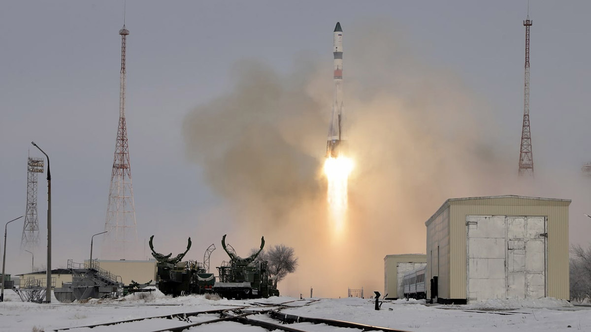 Ракета-носитель «Протон-М» стартовала с космодрома Байконур