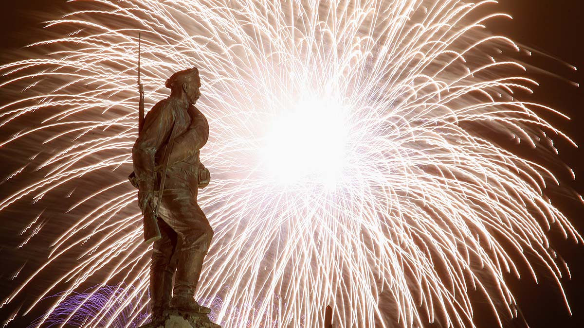 Красная армия вышла на границу Советского Союза