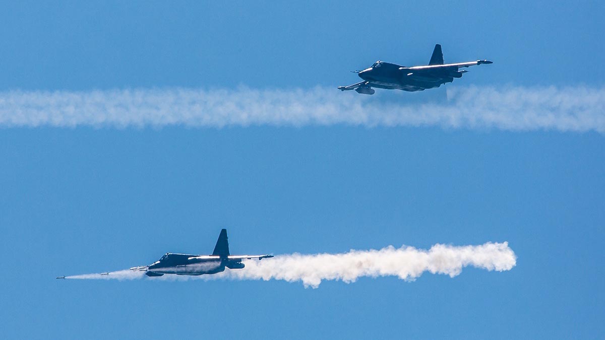 «РВ»: Украинский Су-25 сбили под Херсоном при попытке атаковать российские части