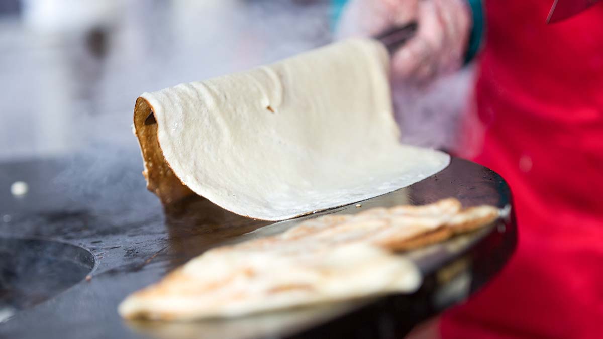 Более 50 видов блинов подготовили для гостей фестиваля «Московская Масленица»