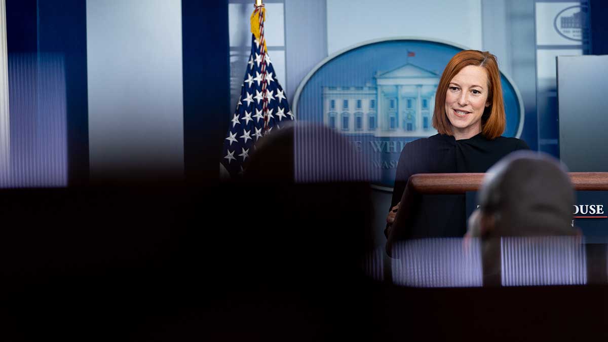 Псаки отреагировала на санкции России в отношении Байдена