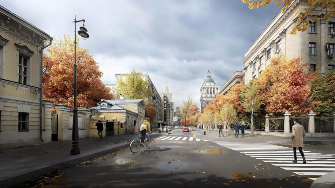 Специалисты благоустроят переулки Арбата и Хамовников