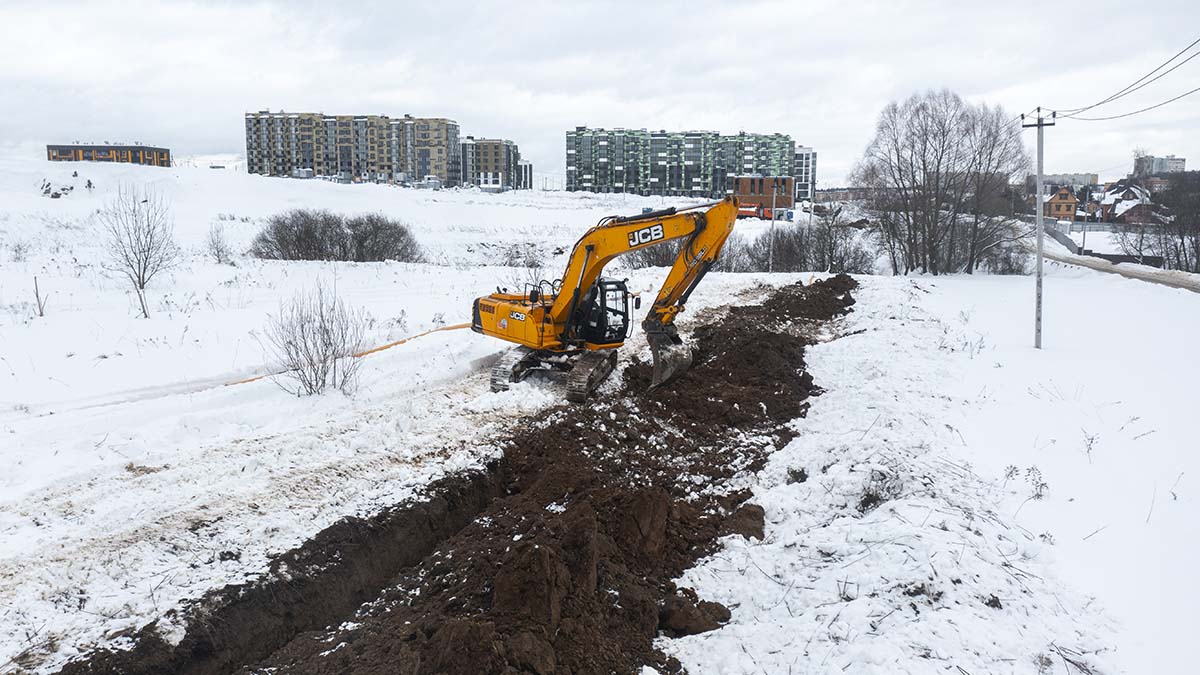 Специалисты Мосгаза приступили к последнему этапу строительства газопровода в ТиНАО