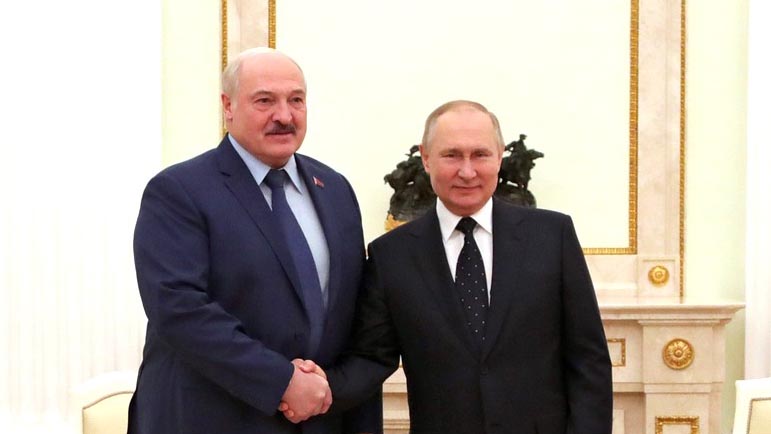 В Москве начались переговоры Путина и Лукашенко