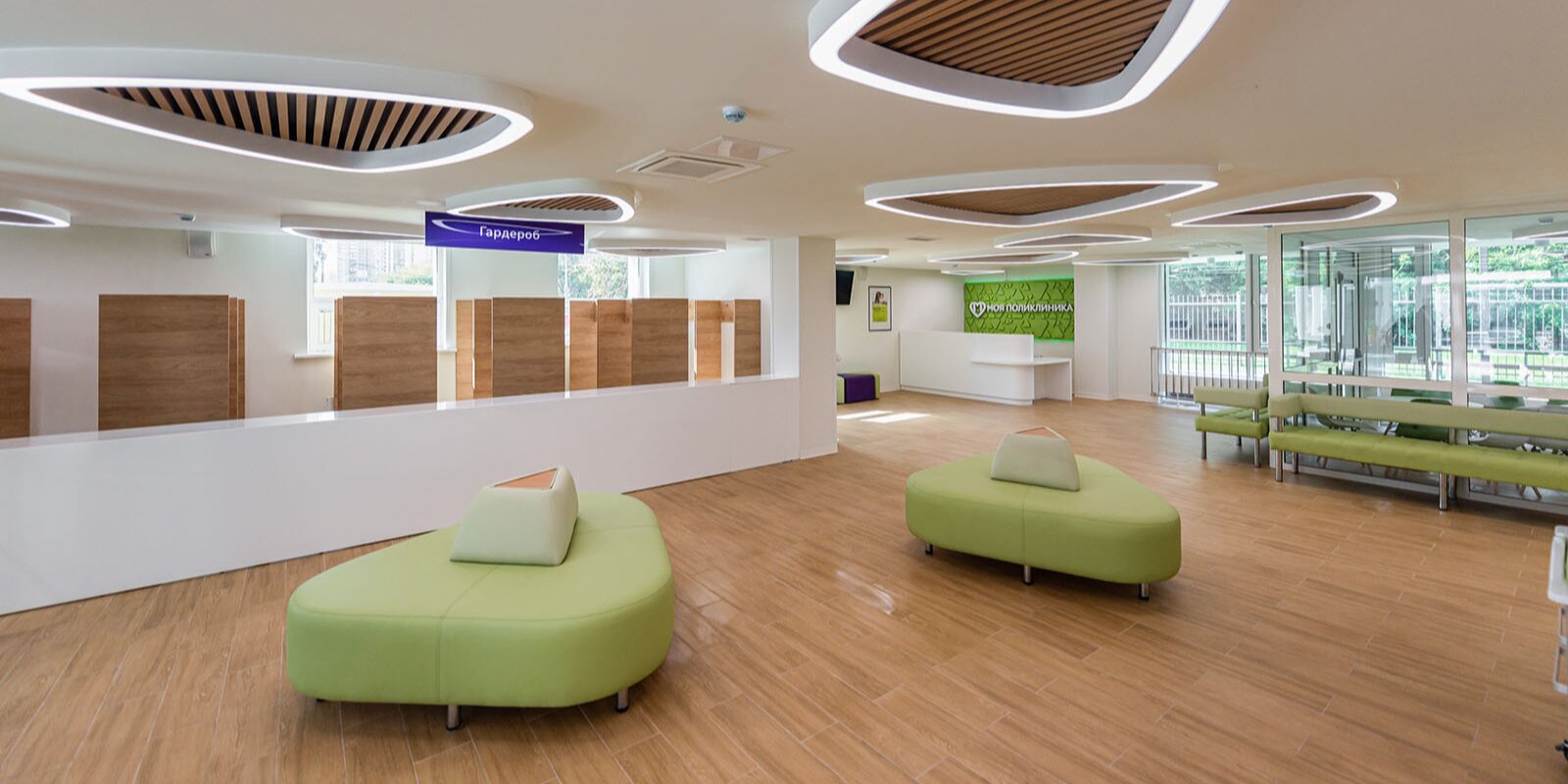 Ремонт поликлиники № 5 имени Кончаловского в Зеленограде завершен более чем наполовину