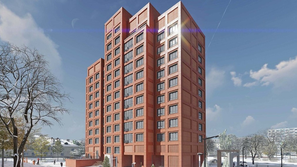 Дом по программе реновации в стиле модернизма построят в Метрогородке