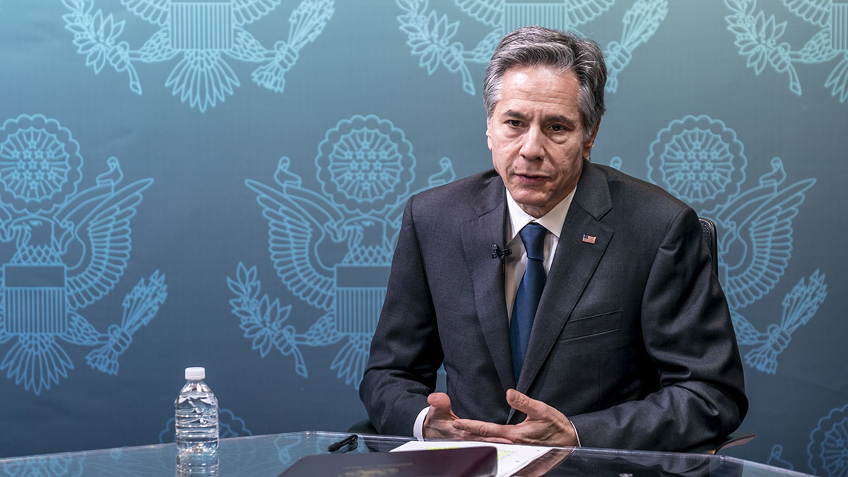 Госсекретарь США Блинкен заболел коронавирусом