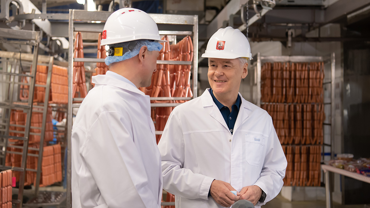 Собянин объявил о мерах поддержки пищевой промышленности Москвы