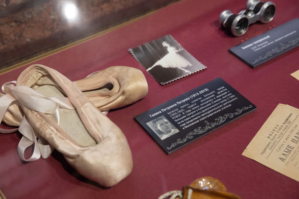 Выставка «Театр в годы войны» открылась в Музее Победы 