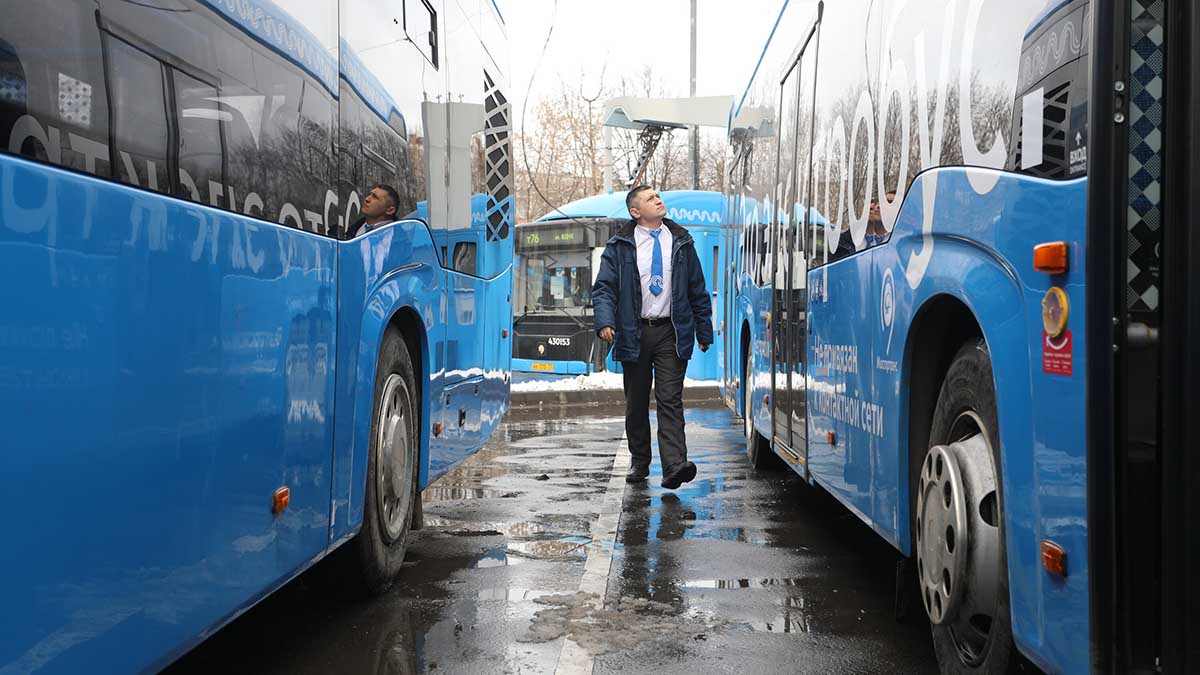 Тестирование электробуса-гармошки продолжится в Москве до конца лета