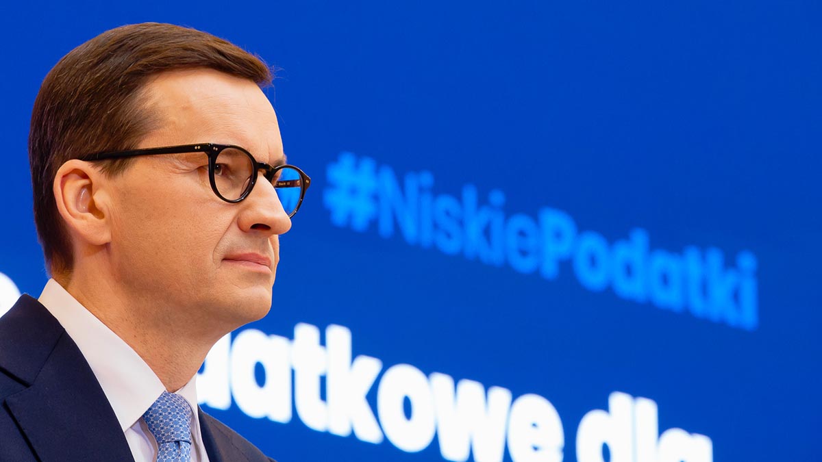 Премьер Польши Моравецкий заявил о прекращении вооруженных поставок Украине