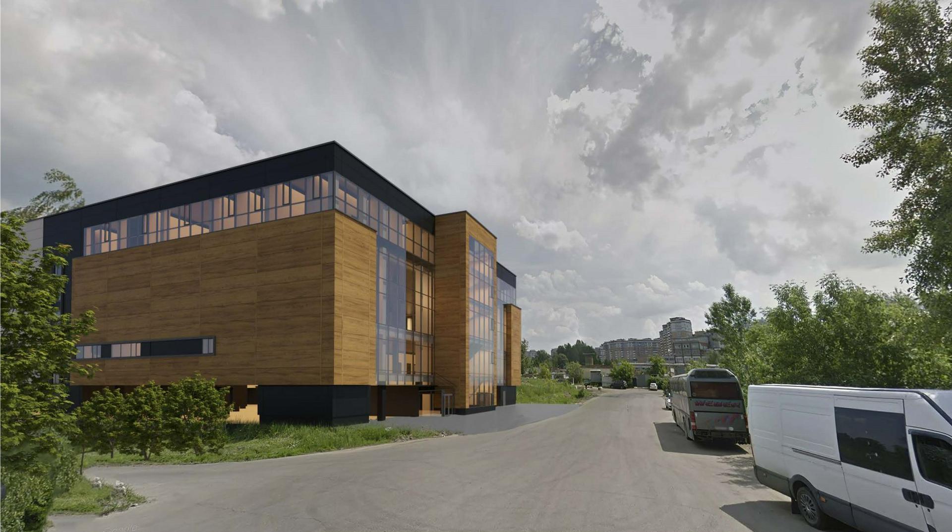 Физкультурный комплекс в Восточном Бирюлеве облицуют «под дерево»