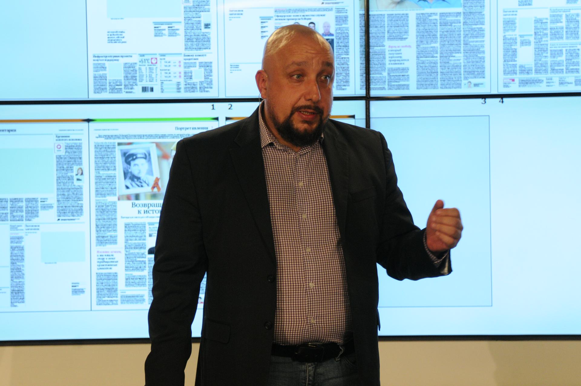 Школьникам рассказали, как создается ежедневная газета