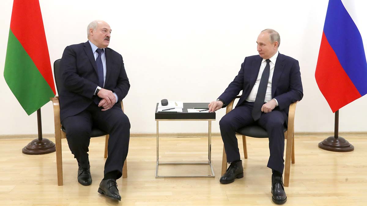 Путин и Лукашенко начали переговоры