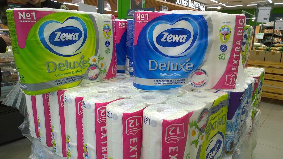 Бренд Zewa сменит название в России 