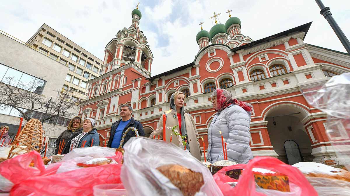 пасха в москве