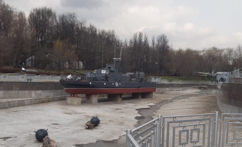 В Музее Победы отреставрируют пограничный катер 