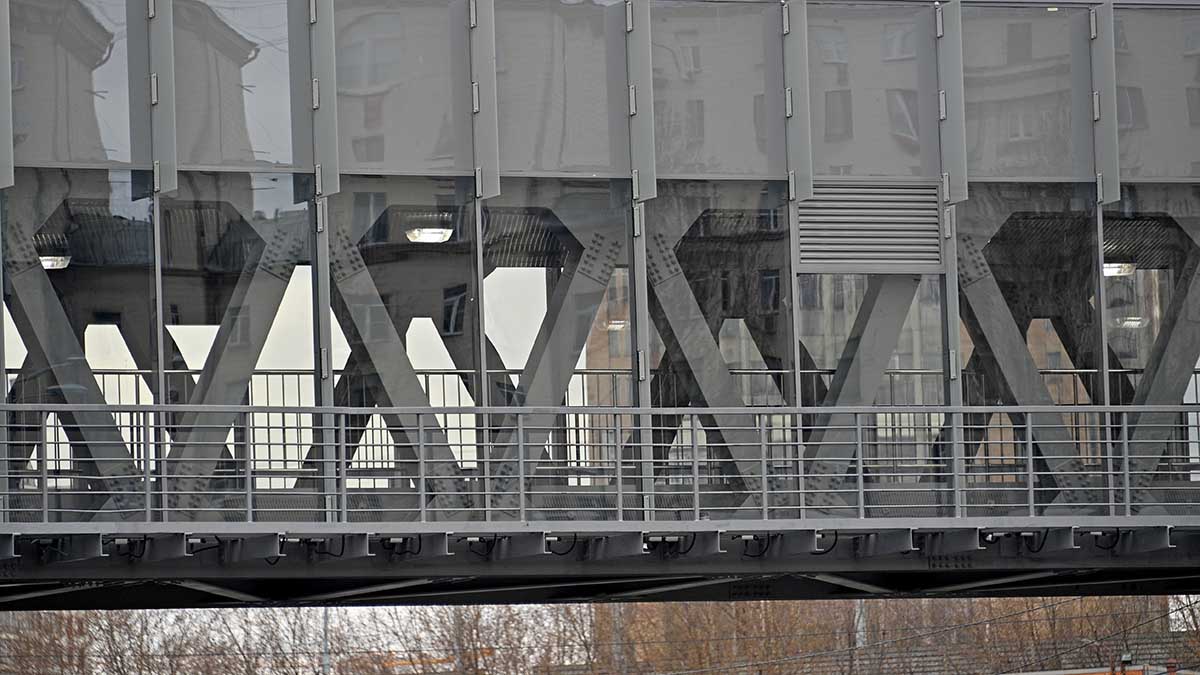 Надземный переход через МЦД-1 и Дмитровское шоссе построят в 2023 году