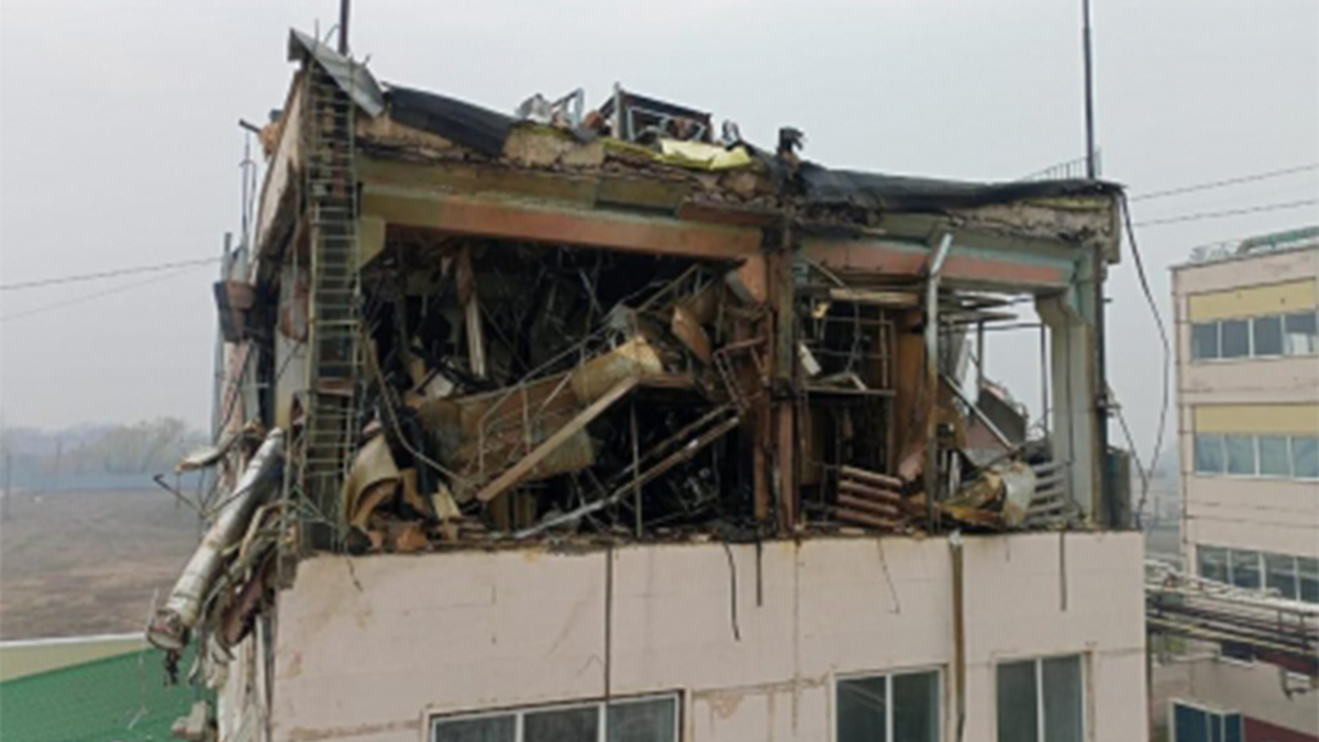 Взрыв произошел на заводе «Синтез» в Кургане