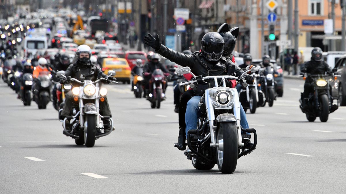 Мотопарад пройдет в Москве 13 мая