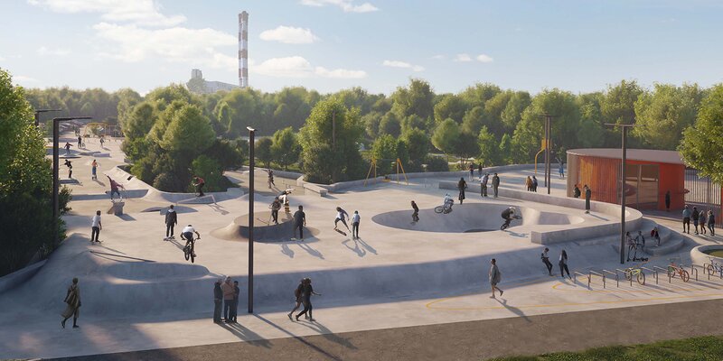 Битцевский лес оборудуют местами для отдыха и занятий спортом