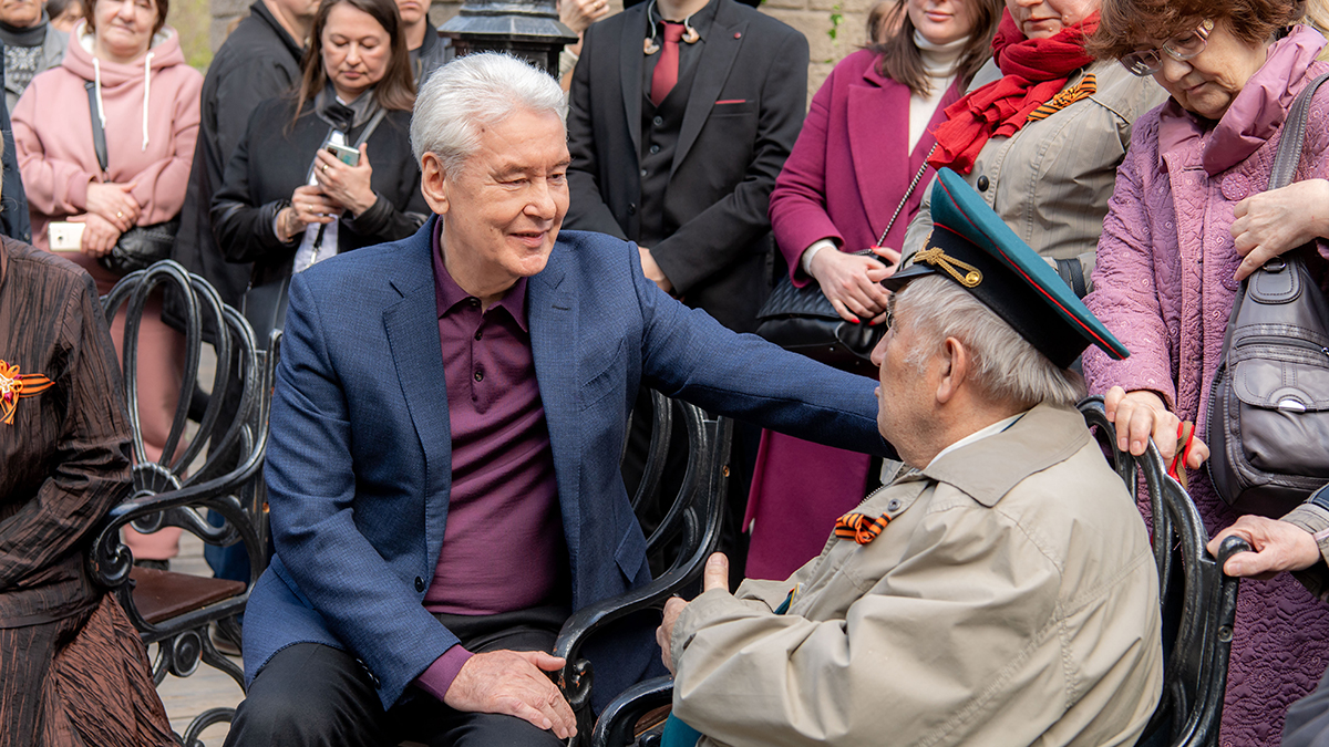 Собянин посетил площадку фестиваля «Московская весна» на Коптевском бульваре