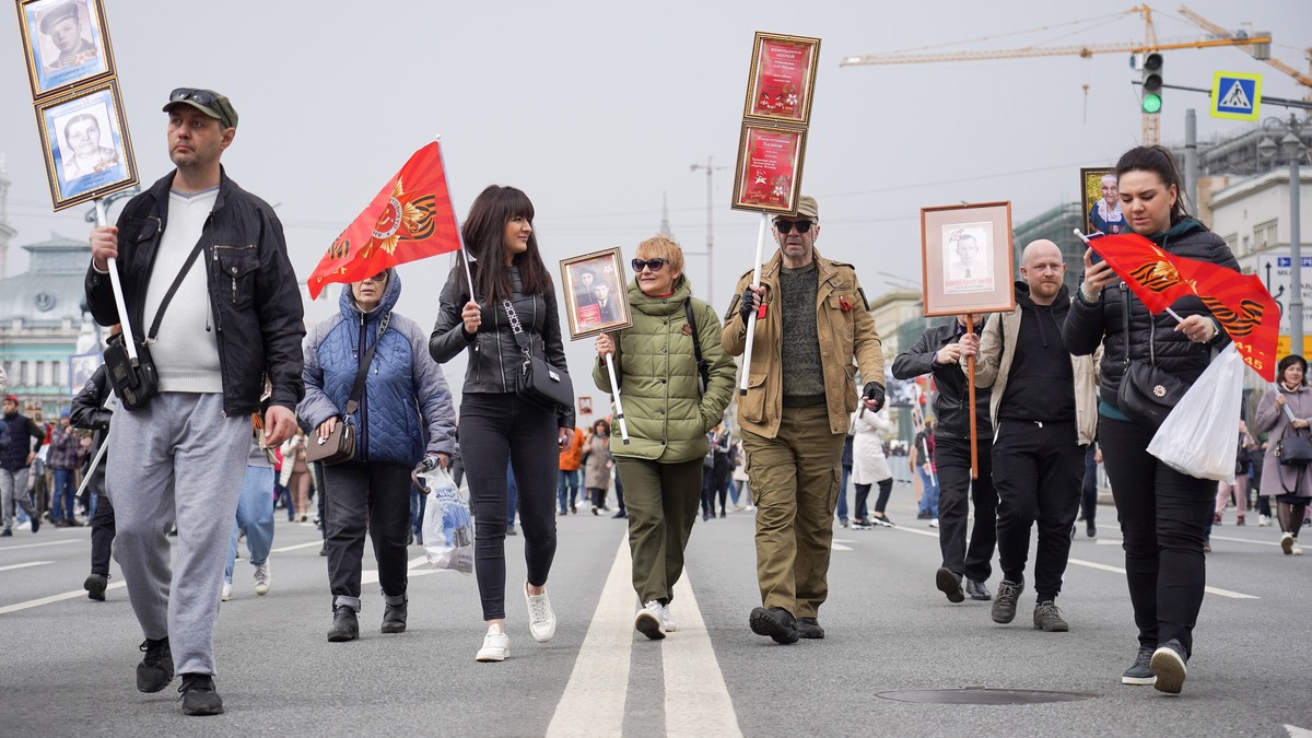 В Москве началось шествие «Бессмертного полка»