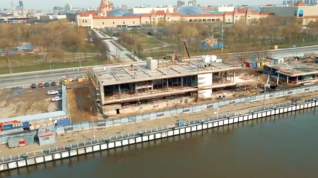 Дептранс назвал дату открытия Южного речного вокзала после реконструкции