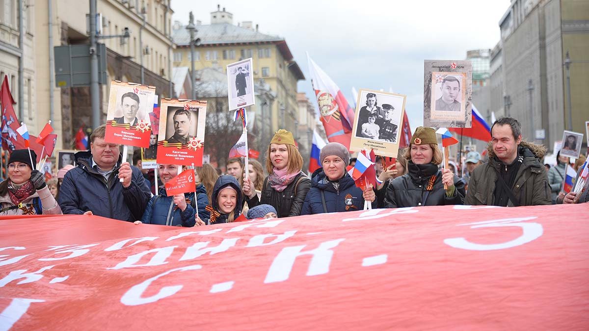 Интервью с бессмертного полка