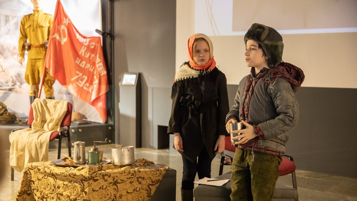 Фестиваль спектаклей школьных музеев «Весна. Победа. Май» прошел в Музее Победы