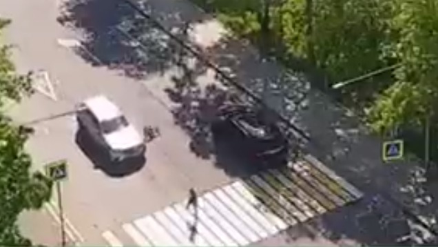 Появилось новое видео ДТП с участницей конкурса «Мисс Россия — 2015» Марией Тугускиной