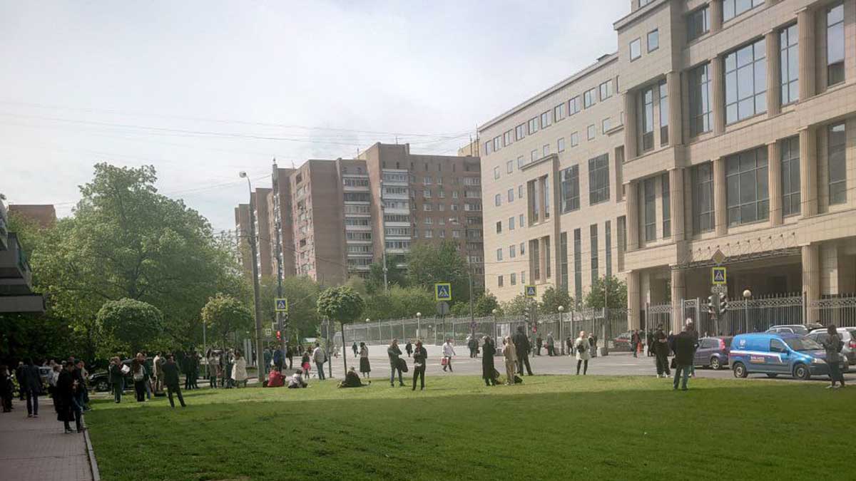 Мосгорсуд эвакуировали из-за анонимного сообщения об угрозе взрыва