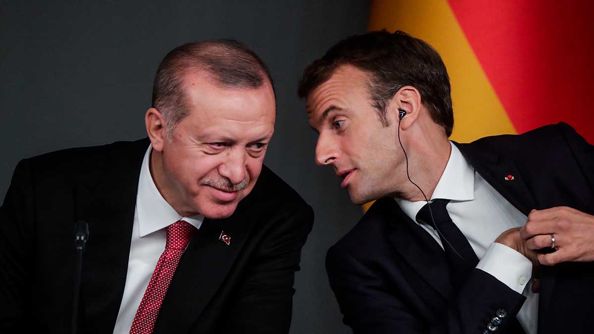 Макрон и Эрдоган обсудили вступление Швеции и Финляндии в НАТО
