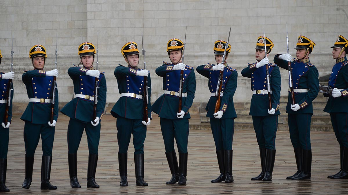 Сезон развода караулов стартует в Кремле 18 апреля