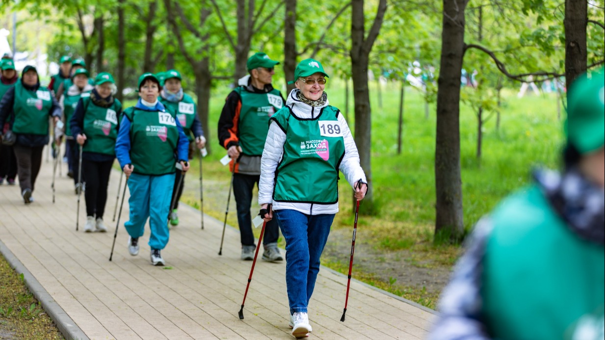 Массовый заход «Московского долголетия» попал в книгу рекордов