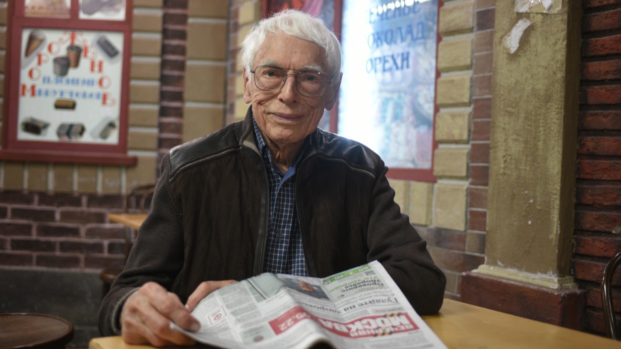 Александр Зацепин в гостях у «Вечерки», 11 мая