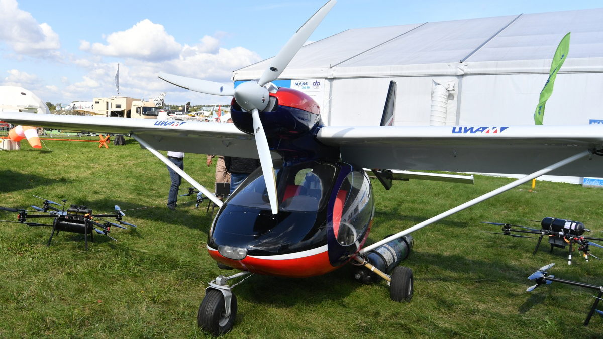 В Жуковском представили самолет, который можно разместить в гараже
