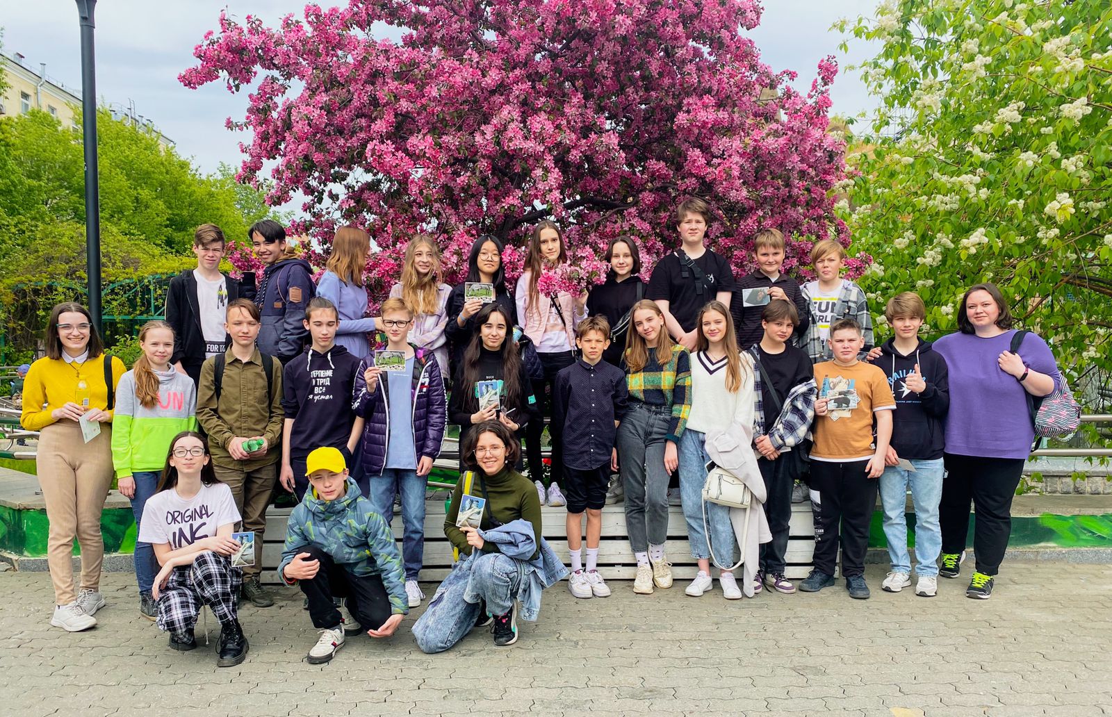 Школьники прошли квест в столичном зоопарке 