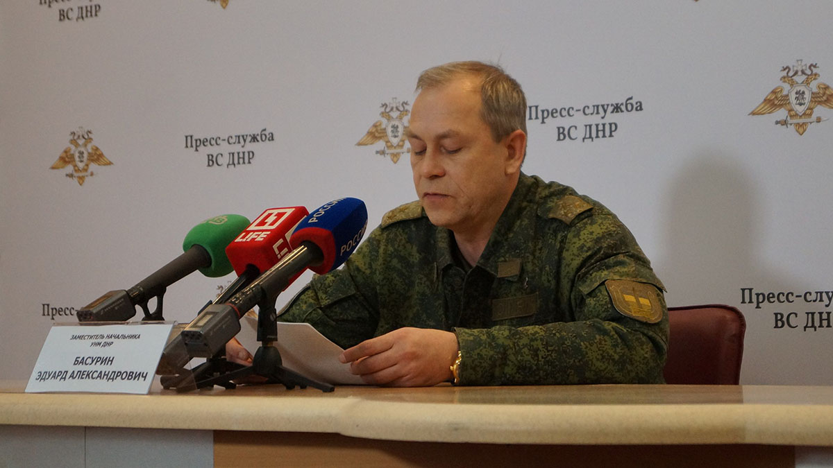 Басурин заявил, что полное освобождение территорий Донбасса завершится в 2022 году