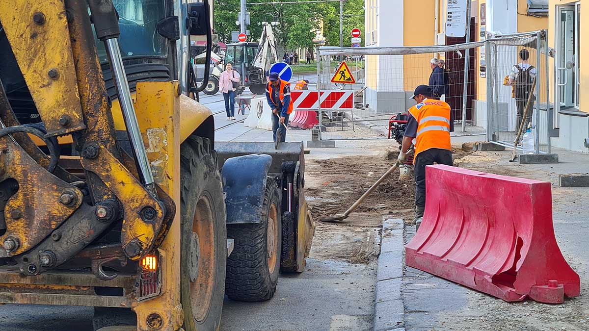 Второй этап благоустройства стартовал около станции БКЛ «Проспект Вернадского»