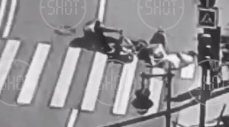 Появилось видео ДТП с бывшим главредом российского Vogue Аленой Долецкой