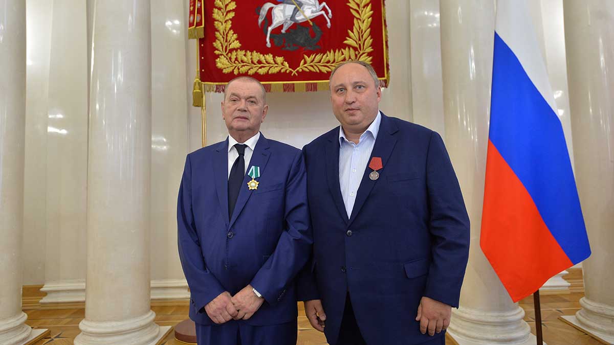 Сергей Собянин вручил госнаграды руководителям газеты «Вечерняя Москва»