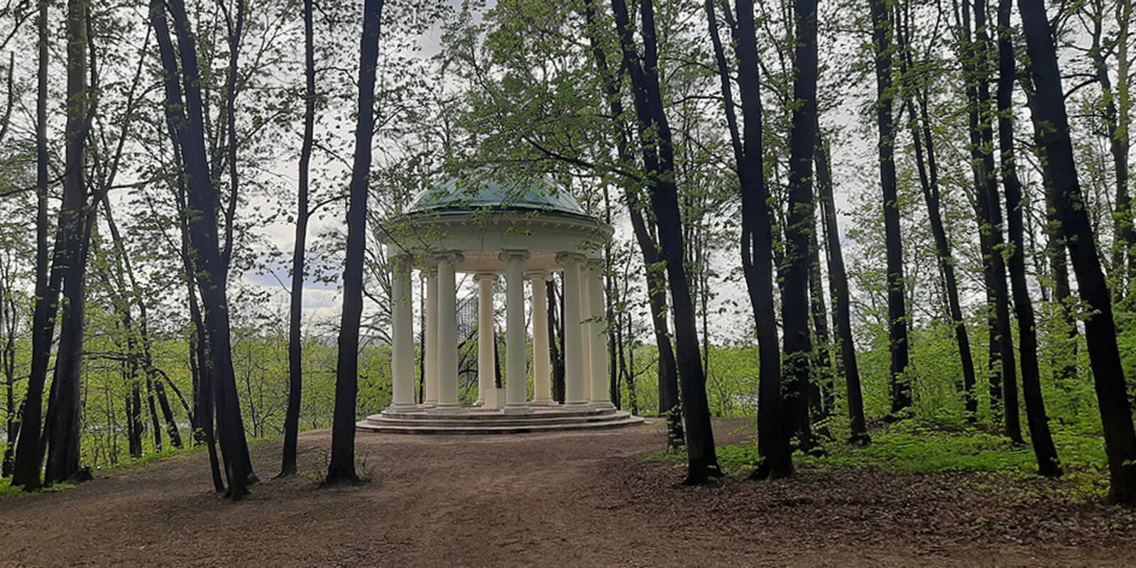 Ротонду конца XVIII века отреставрировали в усадьбе Братцево