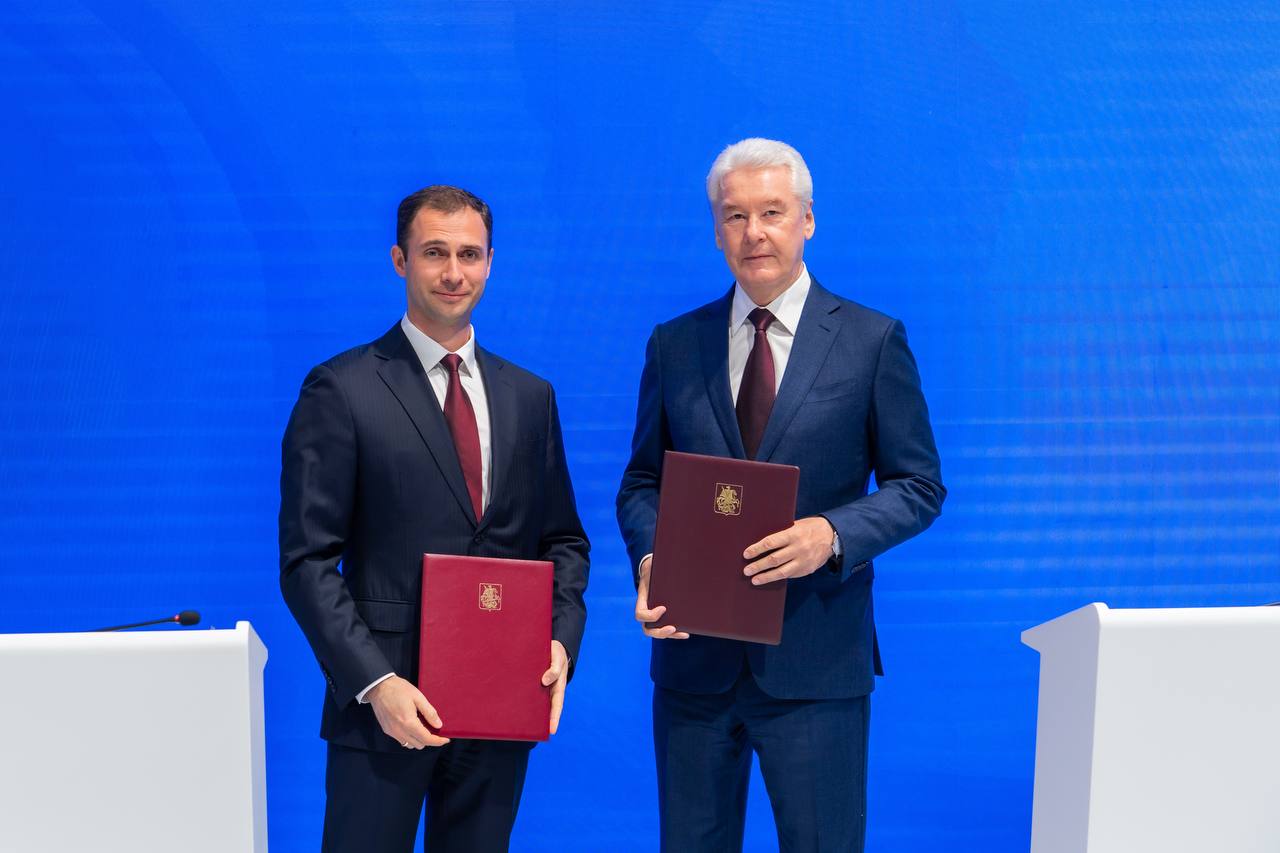 Собянин рассказал о подписании меморандума о сотрудничестве с VK