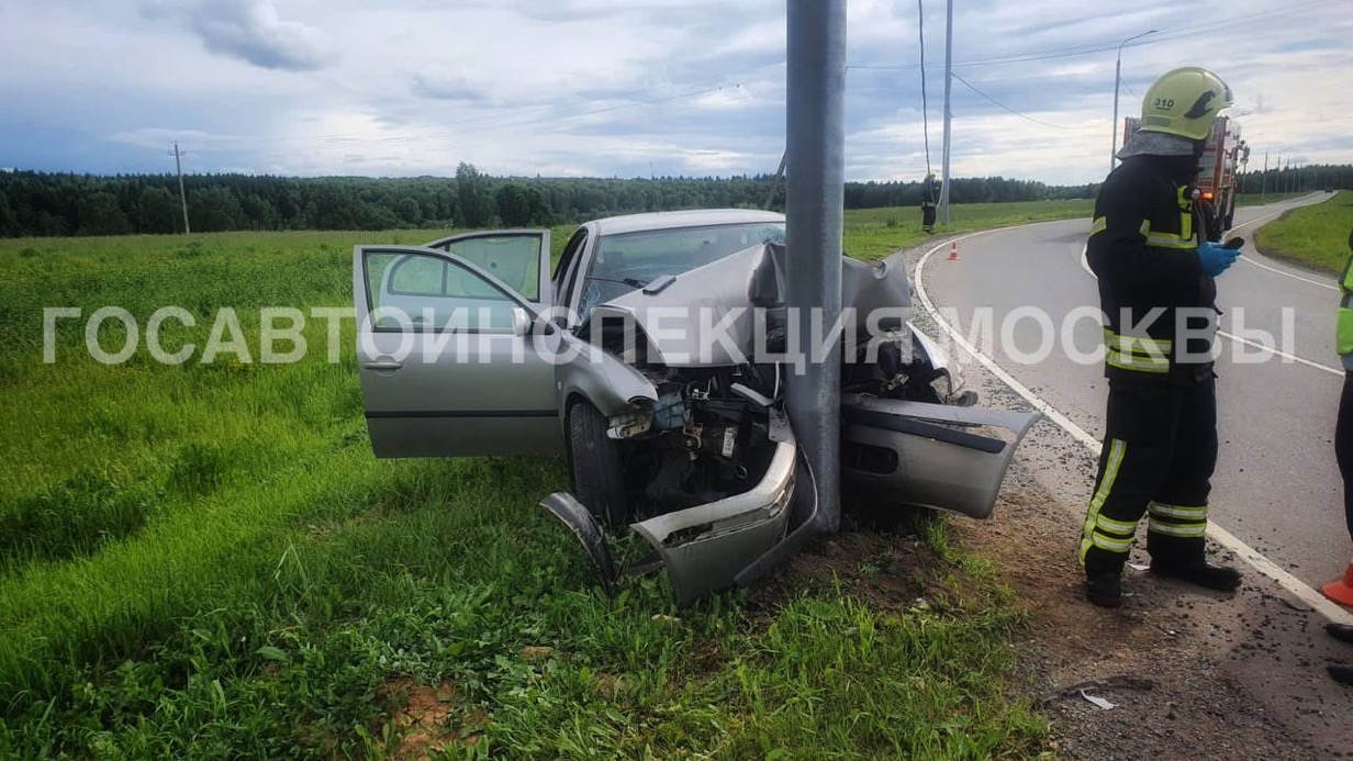 Один человек погиб в ДТП на территории Новой Москвы