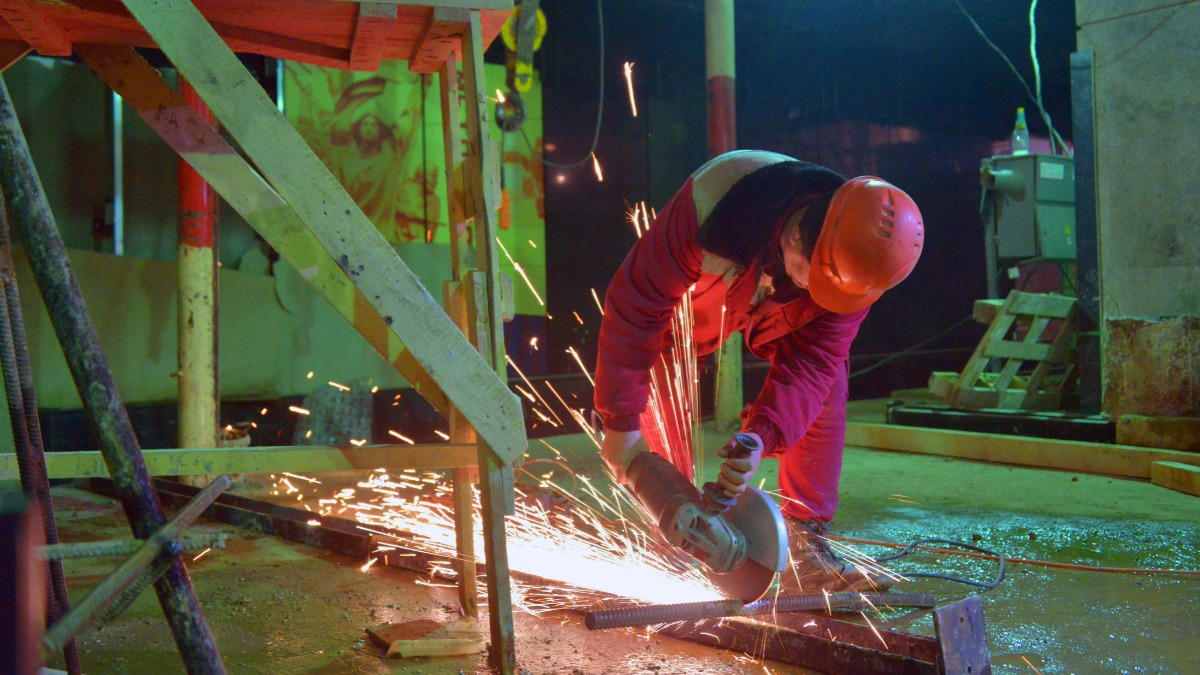 Освобождено от самостроя арочное пространство в историческом здании в центре Москвы