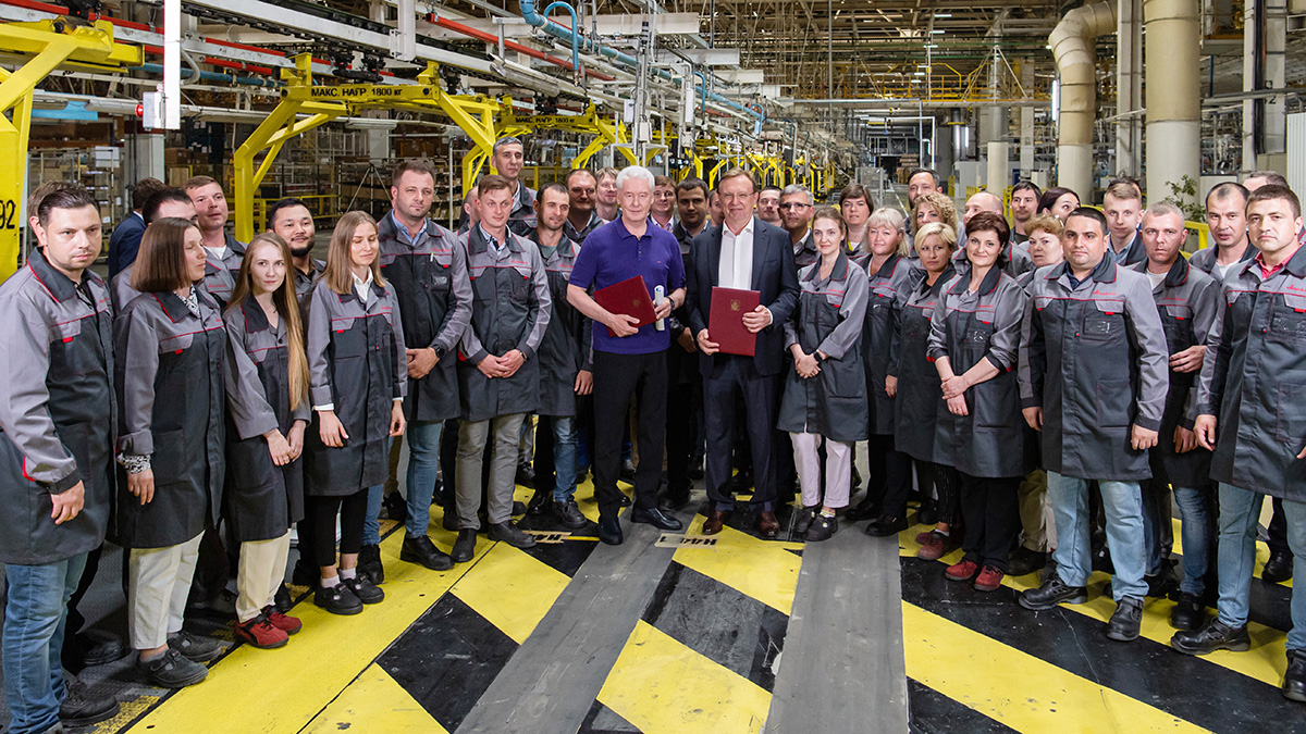 Собянин: В Москве появится собственная платформа для сборки электромобилей «Москвич»