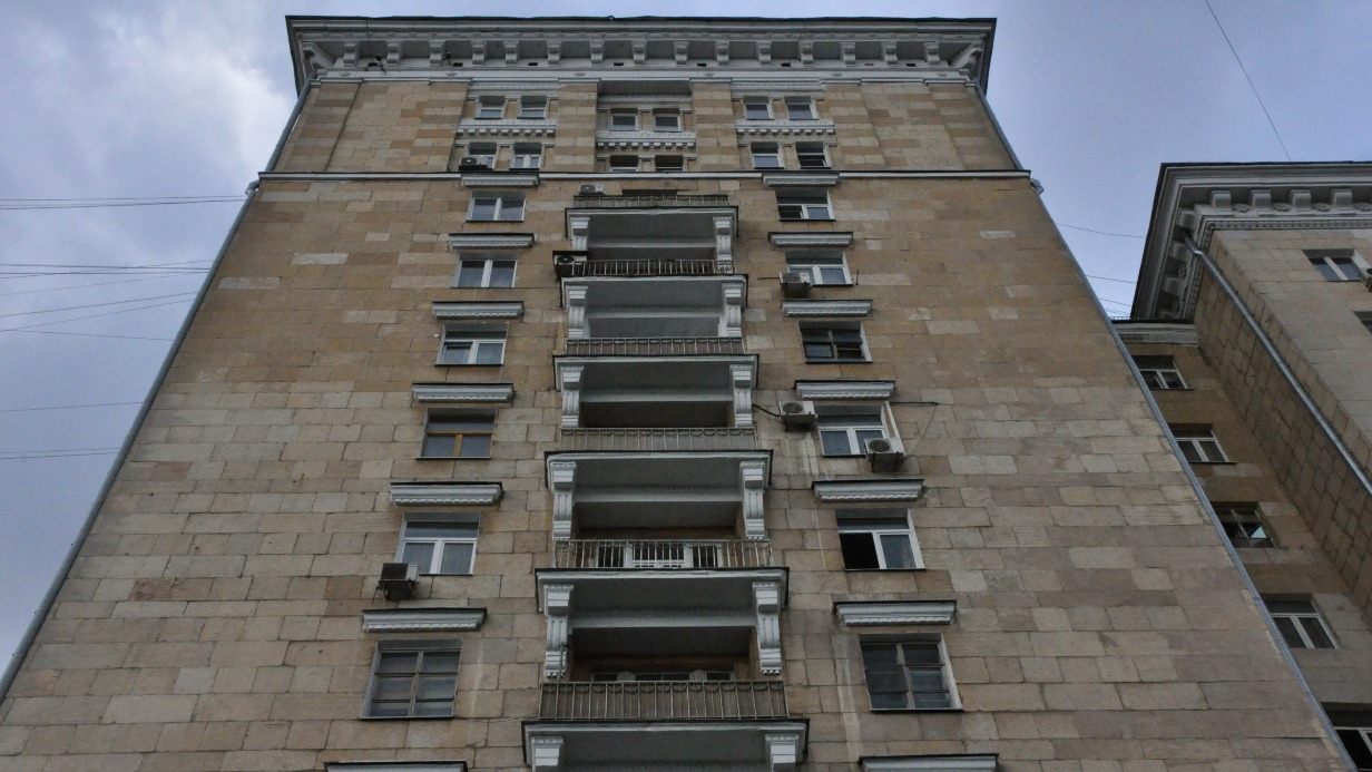 Капремонт фасада «Генеральского дома» в Москве завершат до конца года