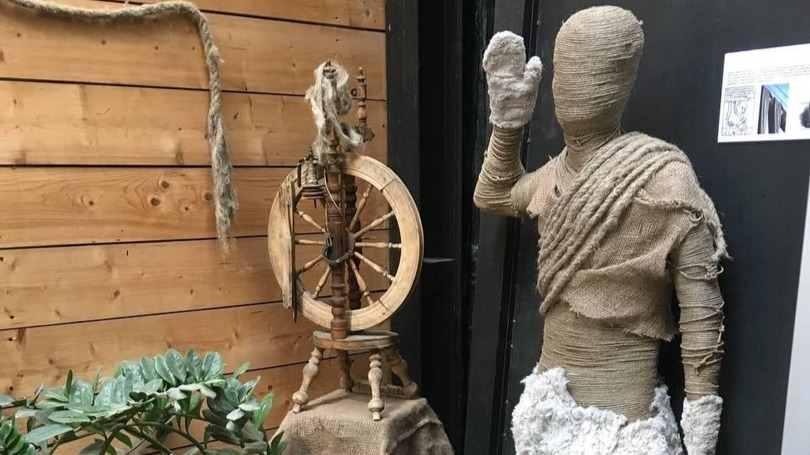 Выставку «Путь льна и конопли: история и инновации» продлили в «Аптекарском огороде» до октября